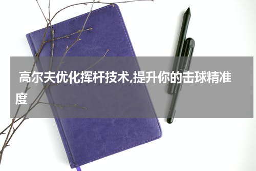  高尔夫优化挥杆技术,提升你的击球精准度