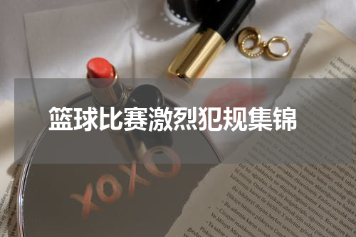  篮球比赛激烈犯规集锦