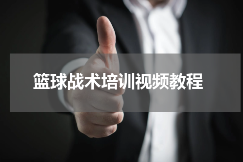  篮球战术培训视频教程