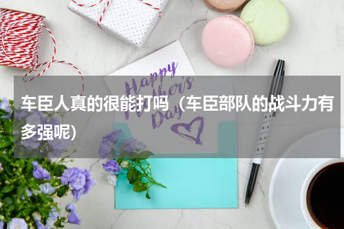 车臣人真的很能打吗（车臣部队的战斗力有多强呢）