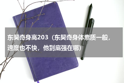 东契奇身高203（东契奇身体素质一般，速度也不快，他到底强在哪）