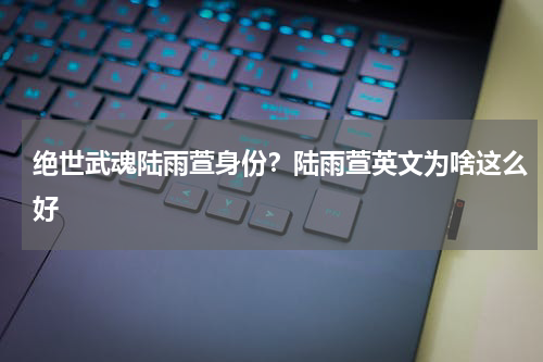 绝世武魂陆雨萱身份？陆雨萱英文为啥这么好
