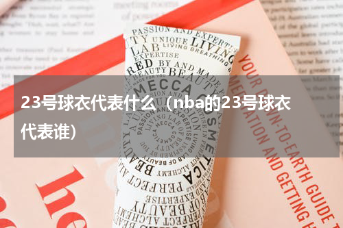 23号球衣代表什么（nba的23号球衣代表谁）