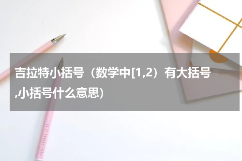 吉拉特小括号（数学中[1,2）有大括号,小括号什么意思）