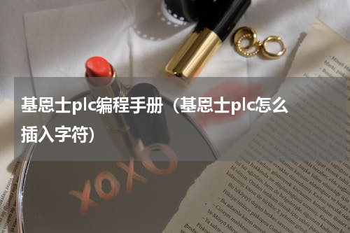 基恩士plc编程手册（基恩士plc怎么插入字符）