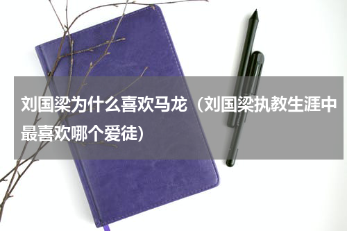 刘国梁为什么喜欢马龙（刘国梁执教生涯中最喜欢哪个爱徒）