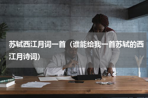 苏轼西江月词一首（谁能给我一首苏轼的西江月诗词）