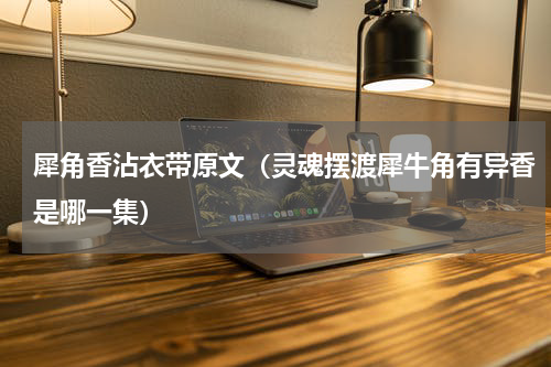 犀角香沾衣带原文（灵魂摆渡犀牛角有异香是哪一集）